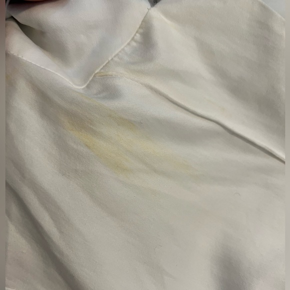 Vintage Fendi Dress Pinup Vintage Pockets White Pleated Collared 6 - Picture 7 of 11